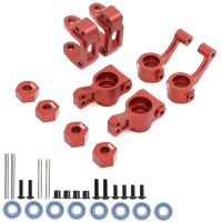 Steering Block&amp;Caster Block&amp;Rear Hub&amp;Hex Adapters for 1/10 ECX 2WD Series Ruckus Torment Brutus Circuit Upgrade Parts