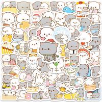 【CW】☃  60pcs/Set Mitao Stickers Cartoon Decals Kids Diary Scrapbook Luggage Laptop Sticker