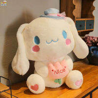 ตุ๊กตาชนเผ่า Kawaii Cinnamoroll ของเล่นตุ๊กตาสมจริงตุ๊กตายัดไส้แบบนิ่มสุดน่ารักหมอนพูเชียร์เบาะผ้าสำหรับเด็กของขวัญสะดวกสบายสำหรับเด็ก