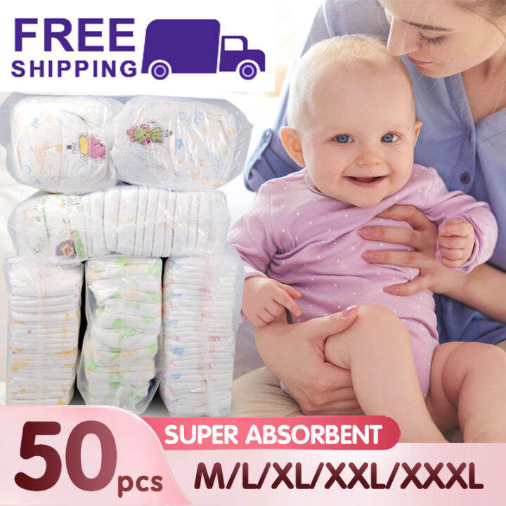 Baby Diaper Korean diapers Pants 1 Pack by 50 Pieces Lazada PH