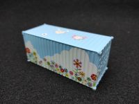 Sunflower container blue 1:64 (YOU&amp;CAR)