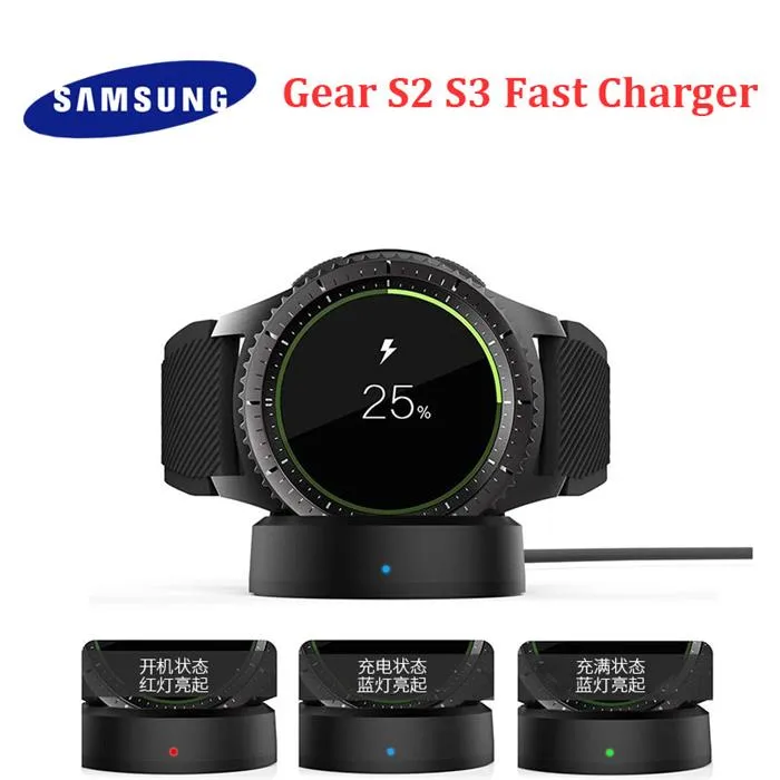 Samsung Gear S4/S3/S2 Frontier Watch Charging Dock Wireless Fast Charger Stand For Watch S4 ...