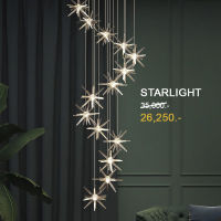 Dento โคมไฟแขวนเพดาน รุ่น STARLIGHT-18 ขั้ว G4x18 อะคริลิคสีใส MD-1744-18