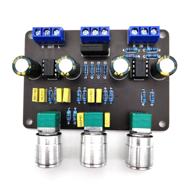Dual NE5532 Tone Stereo Preamplifier Board Audio HiFi Amprifier