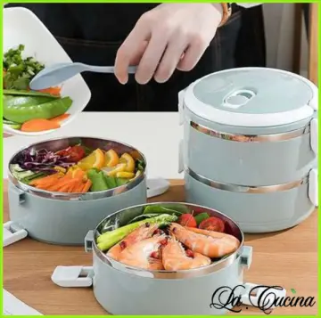 WORTHBUY Transparent Glass Lunch Box For Kids Portable Leak Proof