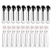 100 Pcs Glass Bottle Bottling Sub Containers Fragrance Sample Bottles Empty Perfume Mini Travel