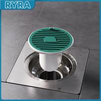 Bathroom Floor Drain Cover Deodorant Anti-insect Sewer Floor Drain Shower Drain Filter Hair Trap Silicone Stopper Insectproof Dishracks Sink accessori