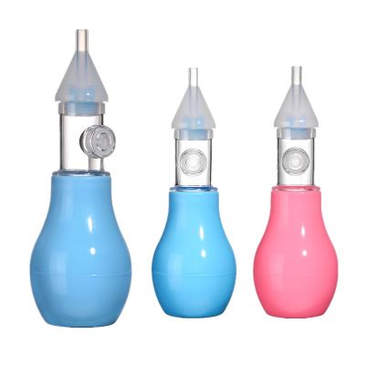 【CW】 Anti-backwash Type Nasal Aspirator for Newborn Baby Infant Safety Food Grade Mucus Snot Cleaner