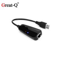 Usb 2.0 to RJ-45 rj45 10/100Mbps Ethernet Network Card  External  LAN Adapter adaptator cable  For Laptop PC  USB Network Adapters