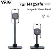 VRIG ขาตั้งหน้าจอวนเปลี่ยน ° อเนกประสงค์360แม่เหล็กติดโทรศัพท์สำหรับโทรศัพท์ Magsafe ที่จับสำหรับ Iphone ที่วางโทรศัพท์แอนดรอยด์14 13 12