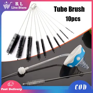 Tube Cleaning Brush Fridge Skinny Pipe Drain Dredge Water Bottle Cleaning