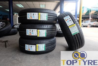 ยางใหม่ Dunlop รุ่น Enasave EC300+ ขนาด 215/60R16 ผลิตปี2023 จำนวน 4 เส้น แถมจุปลมยางใหม่และจัดส่งฟรี