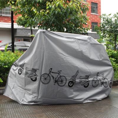 Universal Bicycle Rain &amp; Dust Proof Cover Outdoor Waterproof UV Protector Cover Bike Accessories For Bike Electric Motorcycle Covers