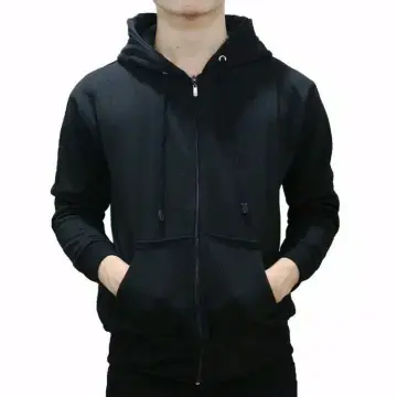 Cheap plain sale black hoodie