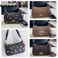new shoulder bag women fashion messenger half moon bag flower pattern new 6823 7264 6817 6825