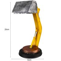 ☜☢ Table Lamp Great Industrial Style Unique Table lamp Eye-Caring Bedside Lamp Excavator Decor Home Bedside Lamp for Kid