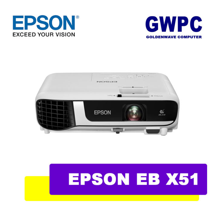 Epson Eb X51 Xga 3lcd Projector Eb X51 Ebx51 Lazada Ph 7061