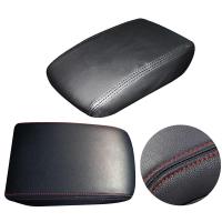 Black Protective Leather Car Armrest Box Protect Cover Car Central Armrest Box Cover For Golf 7 MK7 20132017 Car Accessories Pipe Fittings Accessories