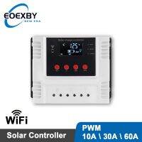 EOEXBY Smart Solar Charge Controller WiFi App Control for 12V/24V/48V 10A 20A 30A 40A 50A 60A Lithium and Lead-Acid Batteries