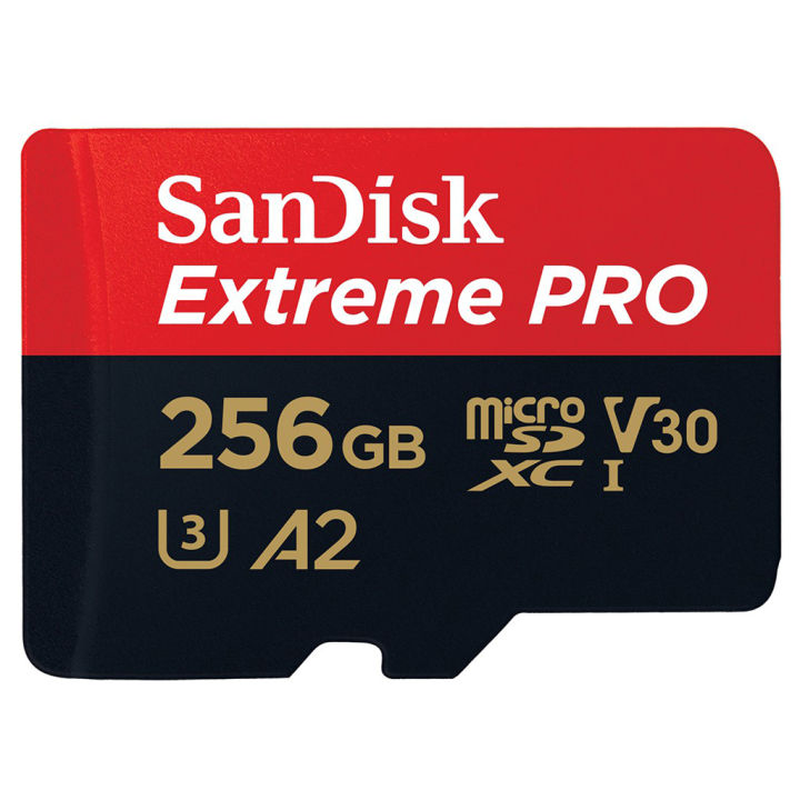sandisk-extreme-pro-microsd-256gb-ความเร็ว-อ่าน-200mb-s-เขียน-140mb-s-sdsqxcd-256g-gn6ma-เมมโมรี่-การ์ด-แซนดิส-ใส่-gopro6-7-8-9-10-amp-max