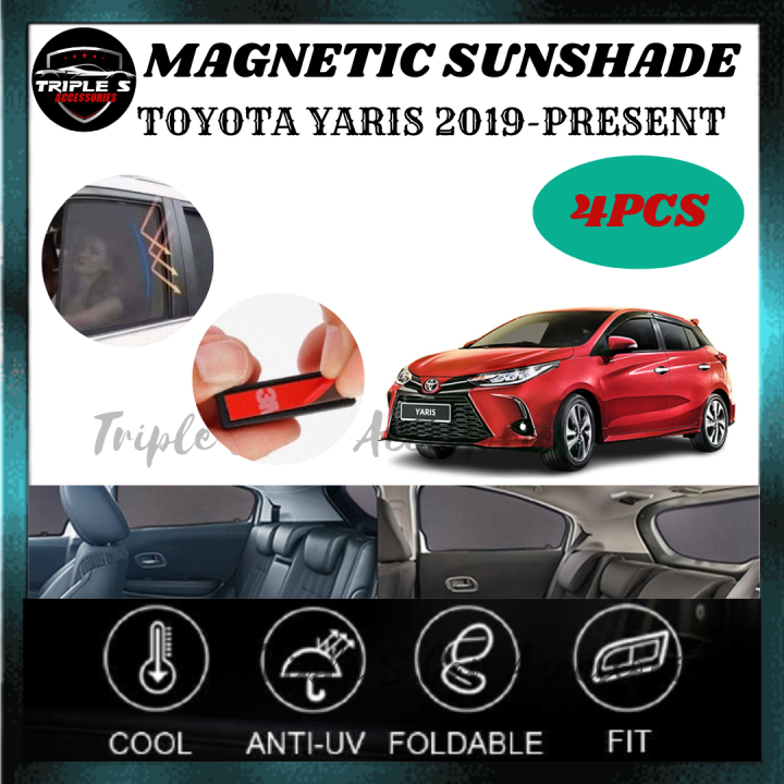 Toyota Yaris 20192023 Sunshade Custom Fit OEM Sun Shade (4PCS