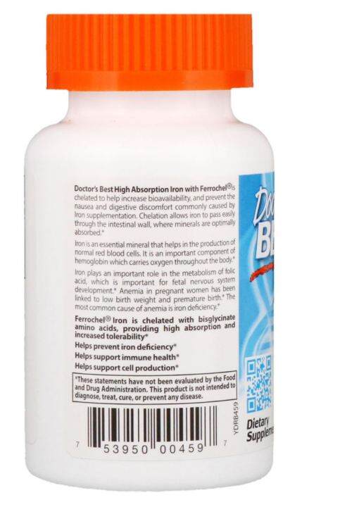 iron-ธาตุเหล็ก-doctors-best-high-absorption-iron-100-chelated-with-ferro-chel-27mg-วิตามินธาตุเหล็ก-ชนิดดูดซึมได้ดีกว่า-27มก