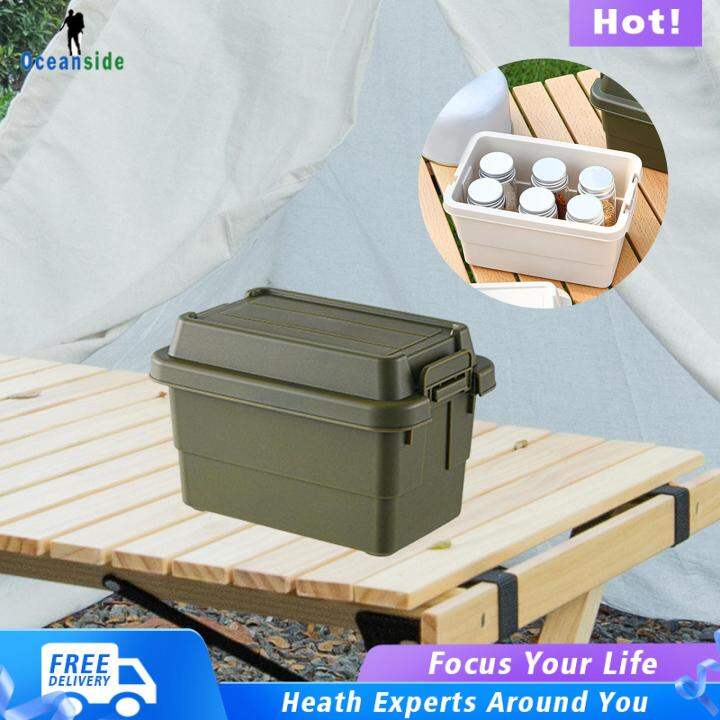 Oceanside Car Trunk Organizer Hiking Picnic Container Case Basket