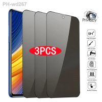 1-3Pcs Privacy Screen Protectors for Xiaomi Redmi Note 10 9 8 Pro 9s 10s 8T 9T Anti-Spy Tempered Glass for Poco X3 Pro NFC F3 M3