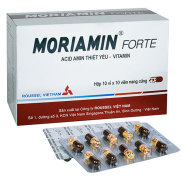 Moriamin Forte giúp bổ sung đạm, acid amin và vitamin hiệu quả  Hộp 100