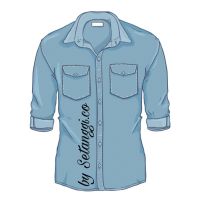 Denim Shirt for Mens LIVE LOCK