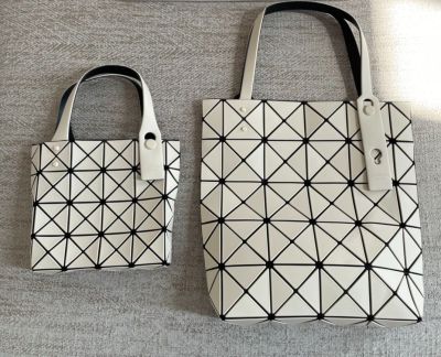 100% Authentic Issey Miyake/BAOBAO Small square box LUCENT BOXY series womens bags mini handbag AG851/AG852