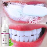 HCMRtopR Bọt Tẩy Trắng Răng Làm Sạch Răng Khử Mùi Hôi Miệng Mousse Teeth thumbnail