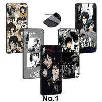 Casing หรับ Xiaomi Redmi 10C 10X 10 9C NFC 9T 9A 9 Prime 8A 8 7A 7 6 6A 5 Plus 5A Pro G4 Black Butler Anime Pattern Phone เคสโทรศัพท์