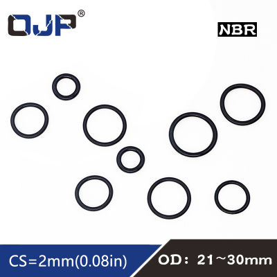 【2023】20PClot Rubber Ring NBR Sealing O Ring OD2930*2mm O-Ring Seal Gaskets Oil resistance Ring Fuel Washer