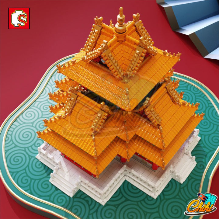 ตัวต่อ-sembo-block-พระราชวังจีน-ขนาดใหญ่มาก-sd201095-จำนวน-8-245-ชิ้น