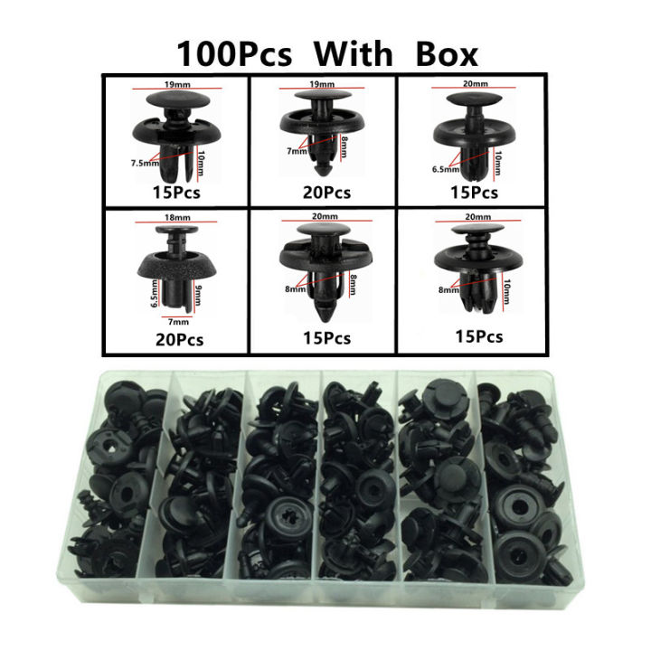 100pcbox-for-lexus-rx450hl-sc-sc400-300-430-ux-ux200-ux250h-for-isuzu-bighorn-giga-car-bumper-fender-fasteners-clips-repair-kit