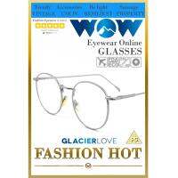 แว่นตาเกาหลี Fashion แว่นตา รุ่น X-577 กรอบแว่นตา Eyeglass frame ( สำหรับตัดเลนส์ ) ทรงสปอร์ต วัสดุ สแตนเลสสตีล หรือเหล็กกล้าไร้สนิม Stainless Steel ขาข้อต่อ Spectacles EyewearTop Glasses