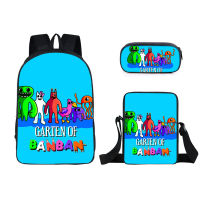 Three-Piece Garten Of Banban Banban Backpack Schoolbag Garden Bag Game Pen Bag Pen Bag Small Bag Children S Boys And Girls