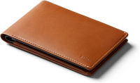 Bellroy Travel Wallet (Slim Leather Passport Wallet, RFID Blocking, Organizes Travel Documents, Cash &amp; Tickets, Holds 4-10 Cards, Includes Micro Pen) - Caramel - RFID