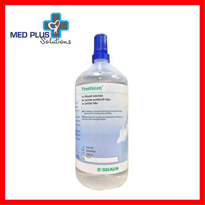 B BRAUN Prontosan Wound Solution 1L (EXP 10/2025) Lazada