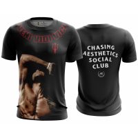 Training Camiseta Zyzz Academy Dryfit (free Custom Name&amp;) 2023 New T-shirt