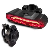 【LZ】♦⊙  Bicicleta sem fio Taillight Alarme Segurança Proteção Inteligente Bicicleta Sistema De Alarmes De Segurança Para Veículos Controle Kit USB Recarregável