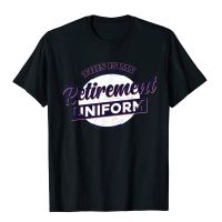 This Is My Retirement Uniform Shirt, Funny Retirement Gift T-Shirt Design Tshirts For Men Cotton Tops Shirts Casual Coupons