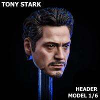 Figure Action แอ็คชั่น ฟิกเกอร์ Tony Stark โทนี่ สตาร์ค จากเรื่อง Avengers อเวนเจอร์ส Model โมเดล Header ส่วนหัว 1/6 Scale งานปั้นหุ่นแกะสลัก จากฮอลลีวูด Hollywood อนิเมะ Figma ฟิกม่า สามารถขยับได้ Doll ตุ๊กตา manga