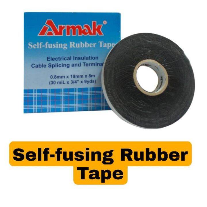 ARMAK Self-fusing Rubber Tape 0.8mm X 19mm X 8m | Lazada PH