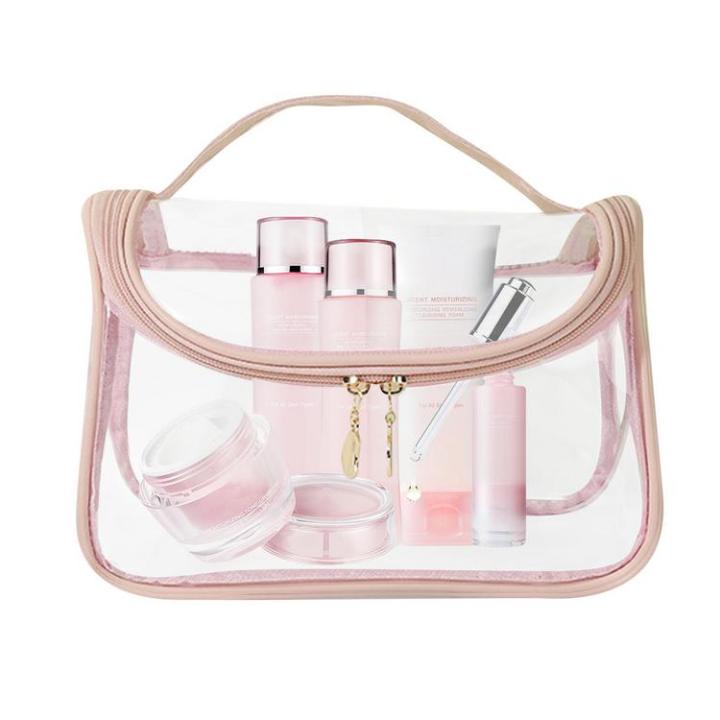 clear-makeup-bags-transparent-waterproof-cosmetic-zipper-pouch-large-capacity-travel-toiletry-bag-organizer-pvc-makeup-case-for-women-girls-high-quality