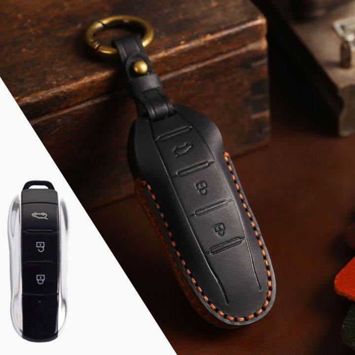 car-key-case-cover-leather-keychain-accessories-for-dongfeng-fengon-ix5-glory-580-ix7-sf5-holder-keyring-pouch-fob-protector