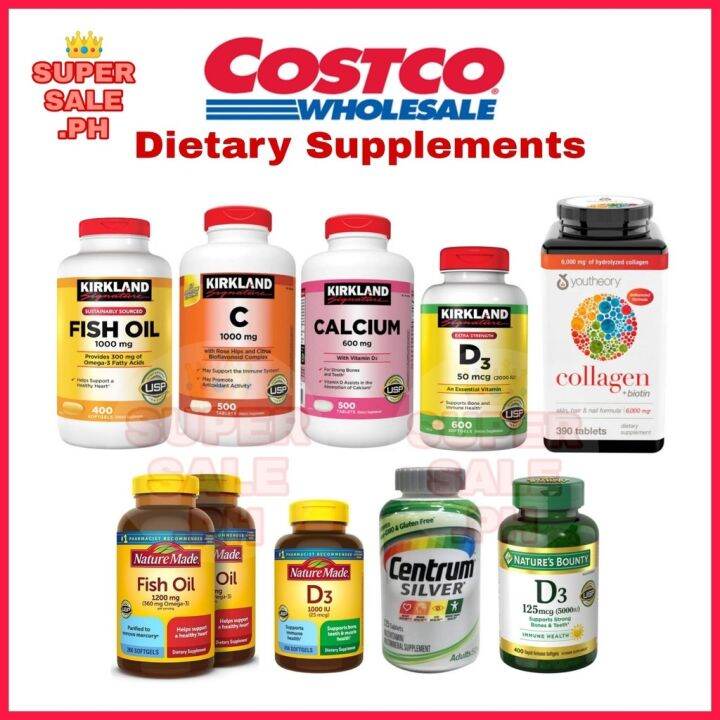 Hot sales Kirkland Nature Made Centrum Youtheory. Costco vitamin C D3