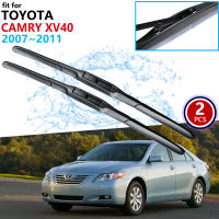 Car Wiper Blade for Toyota Camry XV40 40 2007 2008 2009 2010 2011 Front Windscreen Windshield Wipers XV 40 Car Accessories