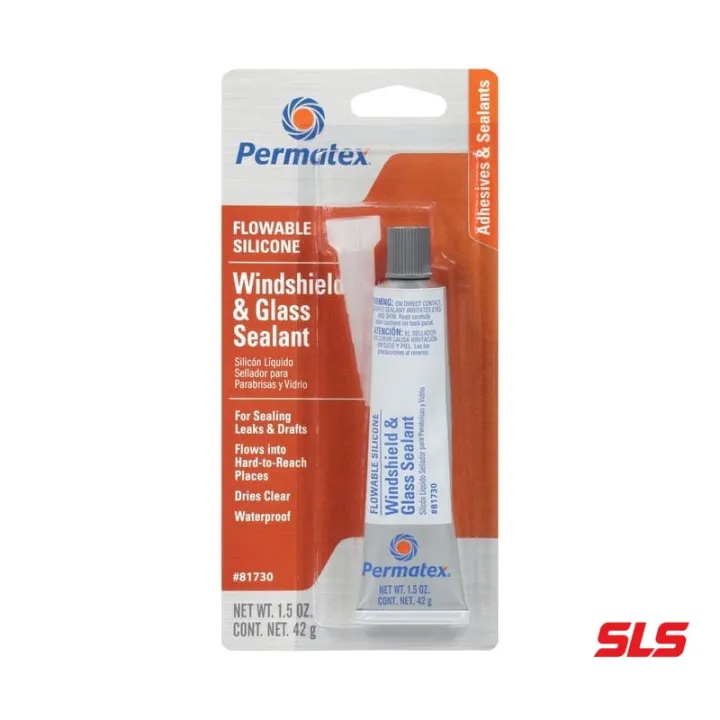 Permatex 81730 Flowable Silicone Windshield & Glass Sealer | Lazada